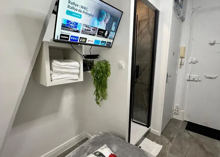 Bastille Bercy Gare De Lyon Climatisee 9m2 Ideal 1 Pers ,max 2 Pers *